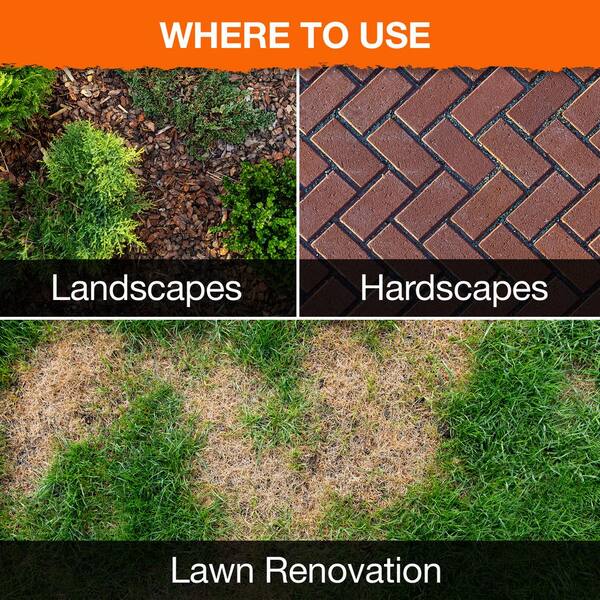 Ortho Groundclear Super 1 Gal Ready To Use Weed And Grass Killer With Battery Powered Wand 465270505 The Home Depot