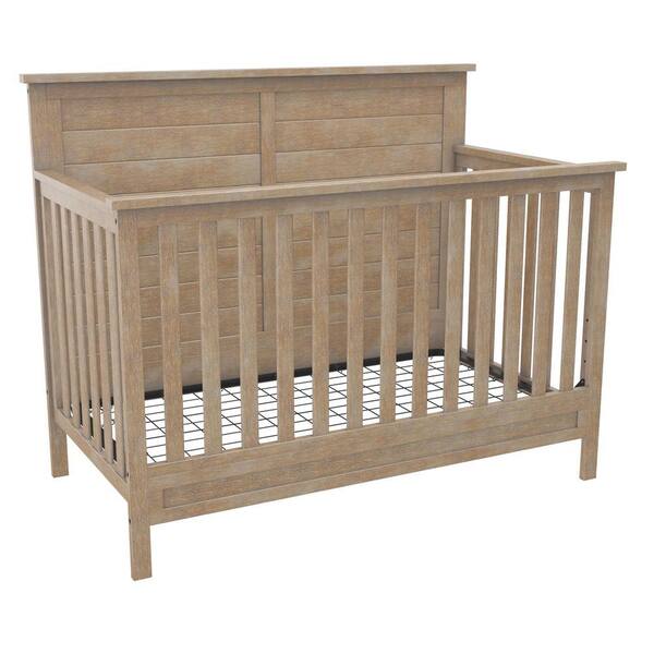 rustic mini crib