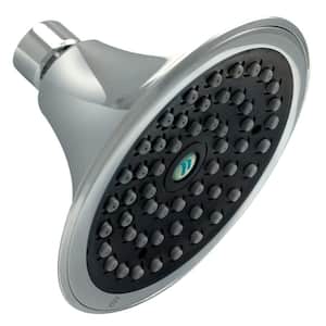 Sava 1-Spray 4.5 in. Single Wall Mount 1.75 GPM Fixed Shower Head in Chrome
