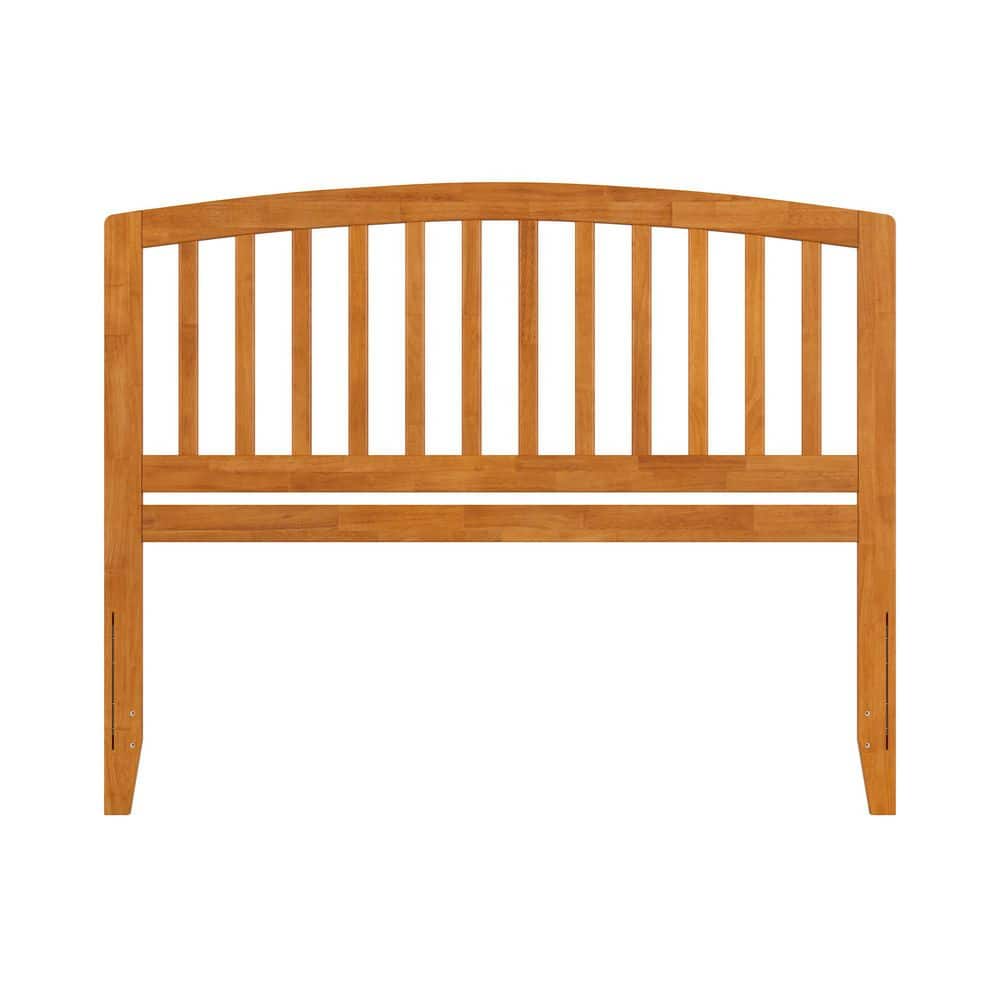 Richmond Light Toffee Solid Wood Queen Headboard with USB Charger