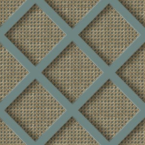 Super Fresco Easy Ocean Panel Rattan Wallpaper