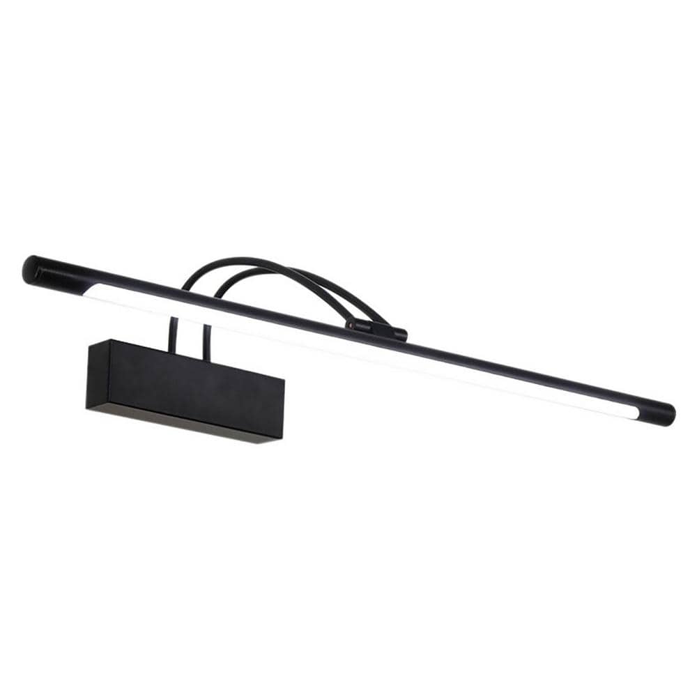 Modern 24 in. 1-Light 11-Watt Black LED Vanity Light