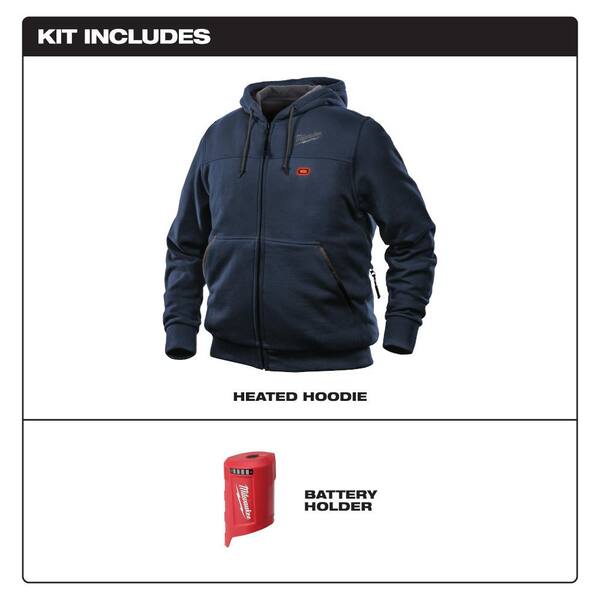 milwaukee heated sweatshirt home depot