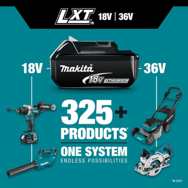 LXT 18V Brushless Cordless Couple Shaft Power Head Kit with 13 in. String Trimmer and Leaf Blower Attachments, 4.0Ah