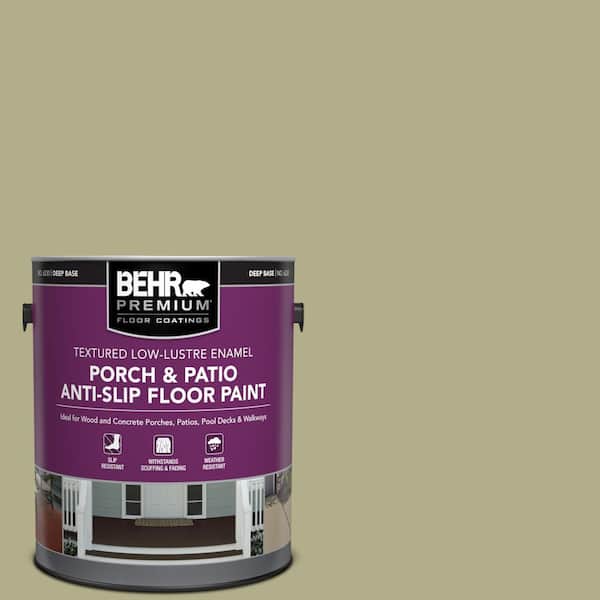 1 gal. #PPU9-21 Sanctuary Textured Low-Lustre Enamel Interior/Exterior Porch and Patio Anti-Slip Floor Paint