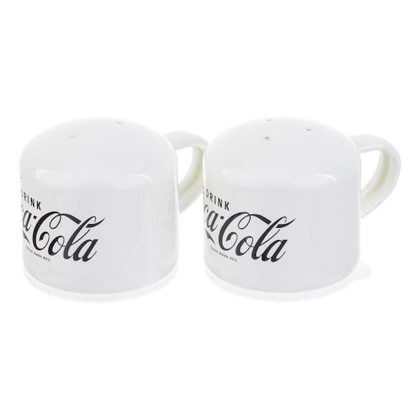 TableCraft CocaCola Enamelware Collection Enamel Salt and Pepper