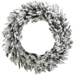 36 in. Artificial Wreath Arrangement with Pinecones