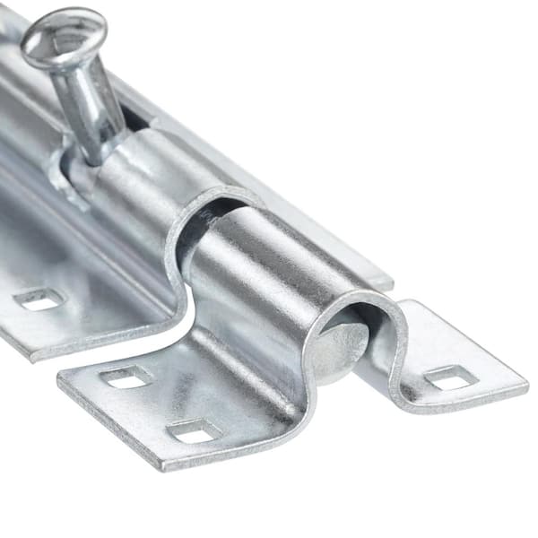 6 in. Zinc-Plated Heavy-Duty Barrel Bolt
