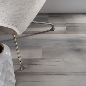 Lyra Hickory Bliss 12MIL x 6.3 in. W x 48 in. L Adhesive Waterproof Luxury Vinyl Plank Flooring (36 sq. ft./case)