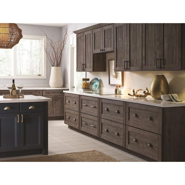 Sea Grass 3 in. (76mm) Traditional Oil-Rubbed Bronze Cabinet Cup Pull