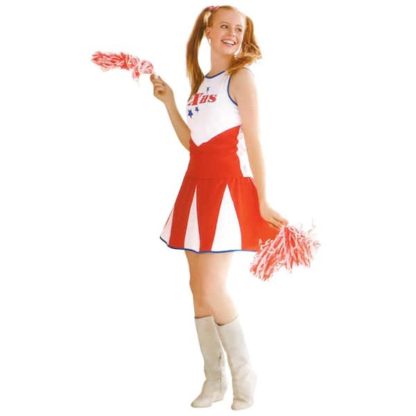 Underwraps Cheer Women's Halloween Fancy-Dress Costume for Adult, XL  (14-16) 