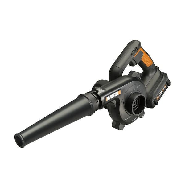 Worx Power Share Cordless Shop Blower, 160 MPH, 3 Speed (Battery and Charger Included)