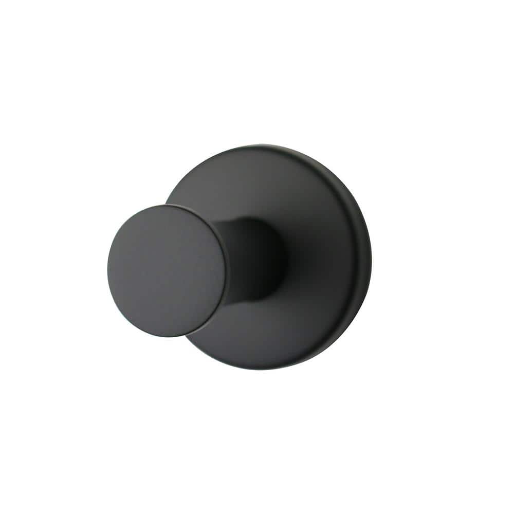 Matte Black Stainless Steel Wall Mount Robe Hook