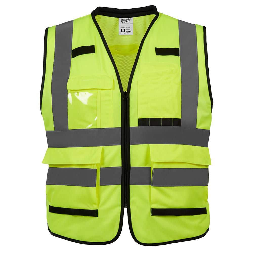 Milwaukee Performance 2X-Large/3X-Large Yellow Class 2-High