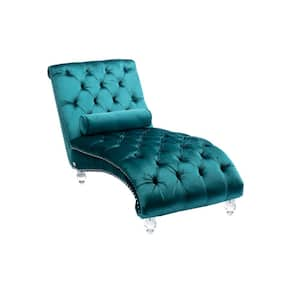 Light blue chaise discount lounge