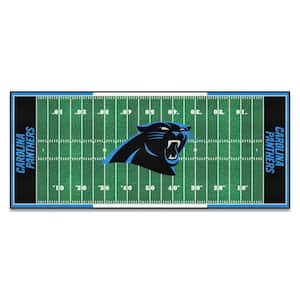 Carolina Panthers 3 ft. x 6 ft. Football Field Runner Rug