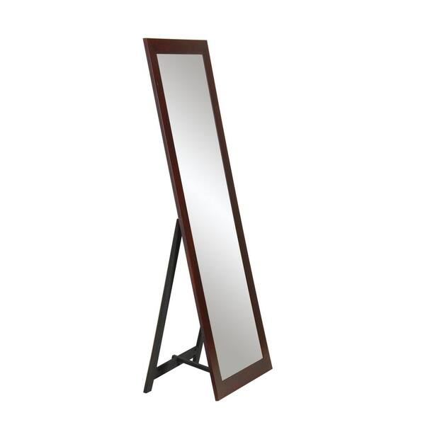 Beauty4U 59 x 16 Tall Full Length Mirror with Stand, Gold Wall Mounting  Full Body Mirror, Metal Frame Full-Length Tempered Mirror for Living Room