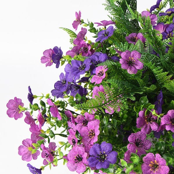新品　FAKE AS FLOWERS FAF PROTOTYPE 010 8.5 in. H Artificial Flowers for Outdoors Multicolor Silk Fake