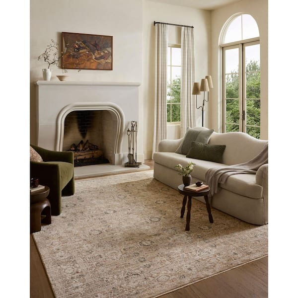 Loloi Clarisse Natural / Granite 5 ft. 1 in. x 7 ft. 6 in