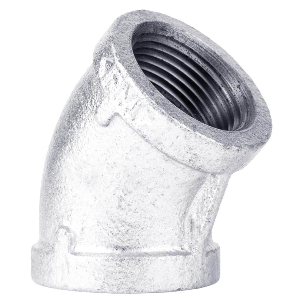 1 in. Galvanized Iron 45° Elbow price history on PriceWatchPro