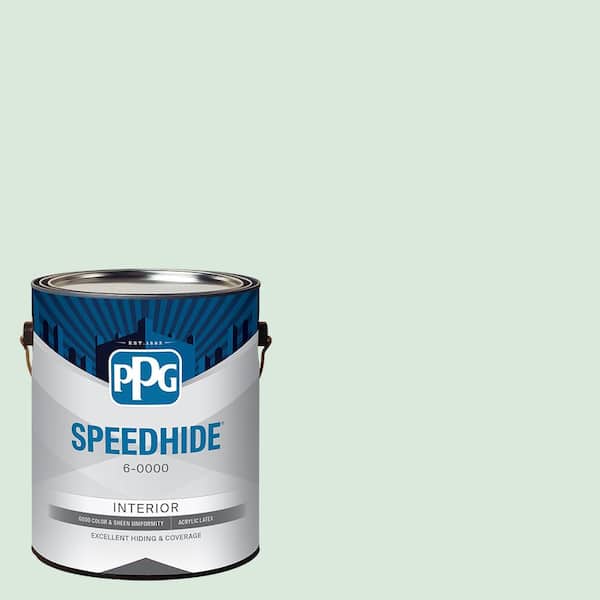 1 gal. PPG1226-1 Tint of Green Ultra Flat Interior Paint