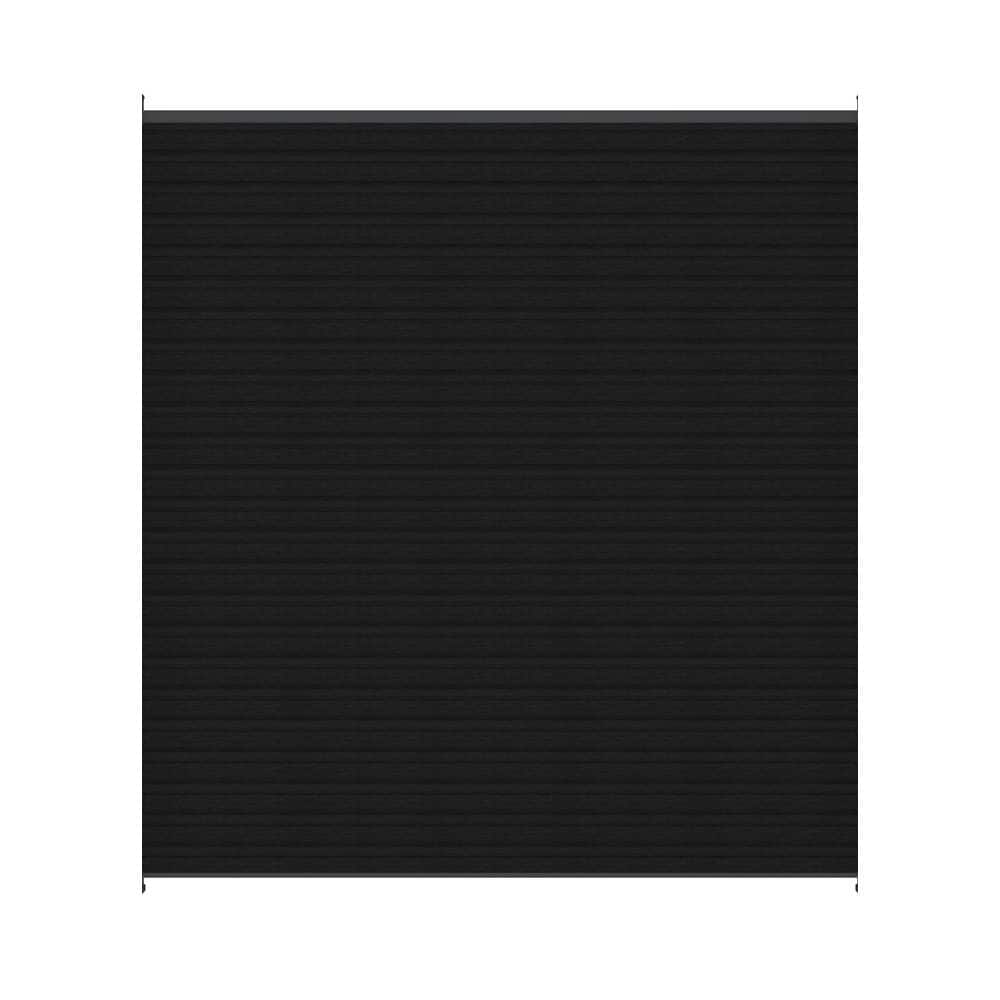 UltraEasy Hybrid Style Enclosures 6 ft. x 6 ft. Indian Ebony Composite Horizontal Fence Panel Kit with Black Frame price history on PriceWatchPro