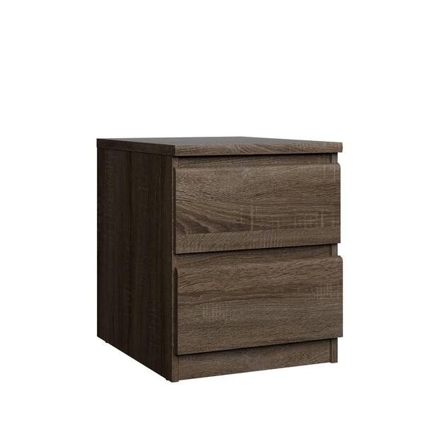 Tvilum 2 drawer nightstand discount