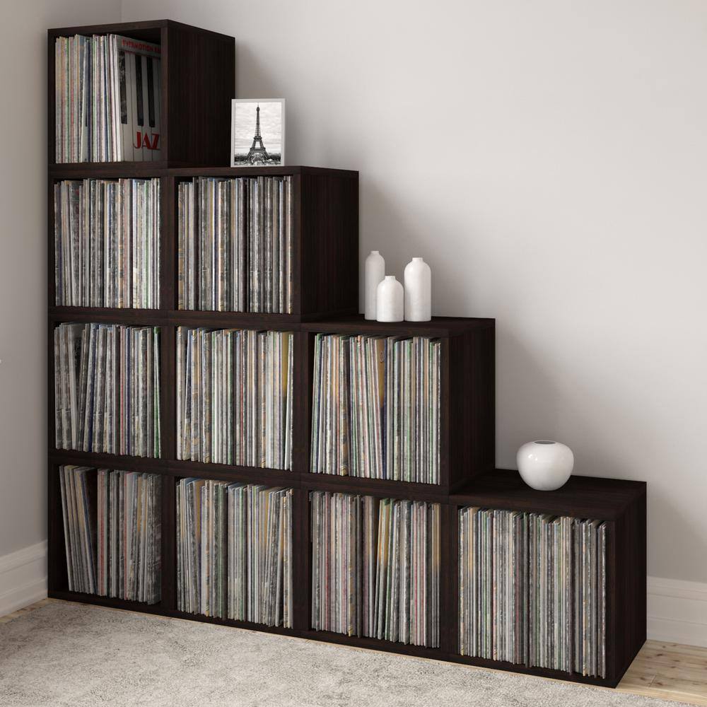 Espresso zBoard Modular Kids Storage Cube for Toys and Records