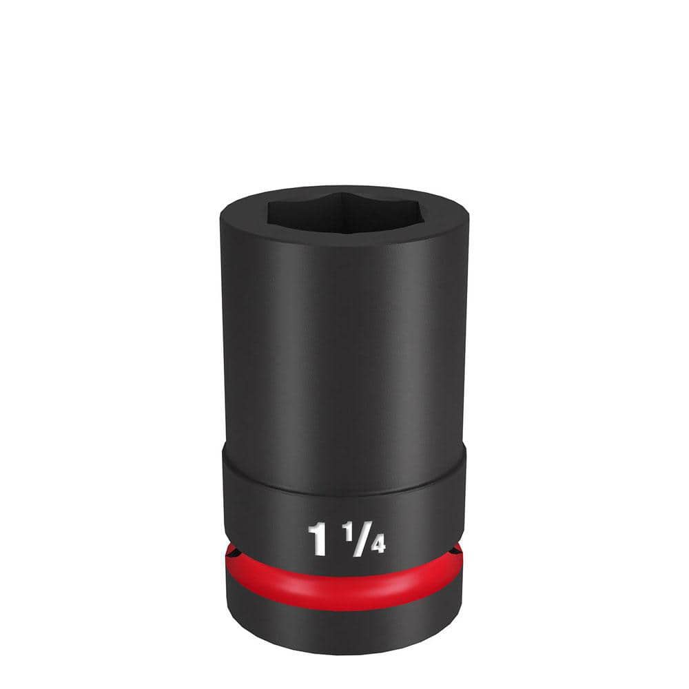 Milwaukee SHOCKWAVE 1 in. Drive 11/4 in. Deep Impact Socket 49666508