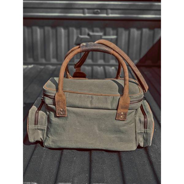 Canvas Zippered Field/Range Bag with Shoulder Strap CT10001