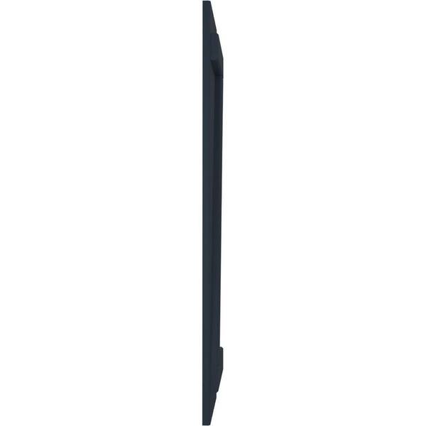 Ekena Millwork 14 in. W x 51 in. H Americraft 4-Board Exterior Real Wood Joined Board and Batten Shutters w/Z-Bar Starless Night Blue - image 4