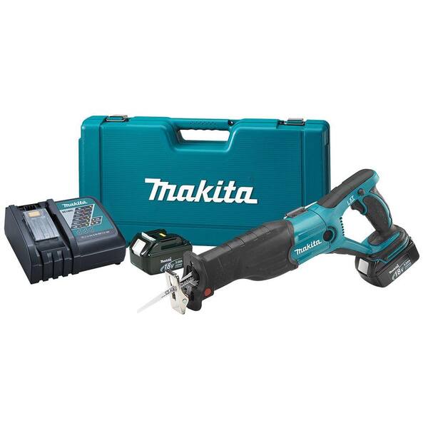 Makita 18-Volt LXT Lithium-Ion Cordless Reciprocating Saw Kit