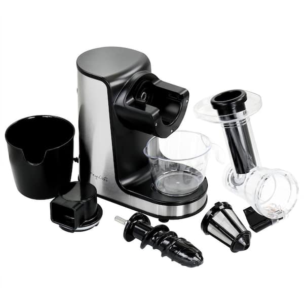 jury Smaak schildpad MegaChef Masticating Slow Juicer Extractor with Reverse Function, Cold  Press Juicer Machine with Quiet Motor 985117795M - The Home Depot