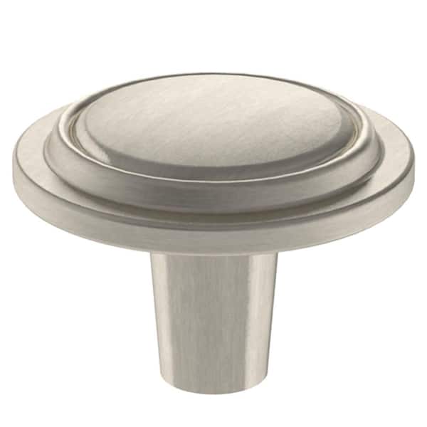 Liberty Logan 1-1/4 in. (32 mm) Polished Brass Round Cabinet Knob  P50150H-PB-C5 - The Home Depot