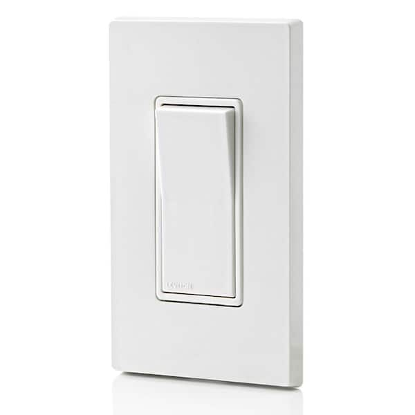 Decora 15 Amp Single-Pole Switch, White 5601-2WS