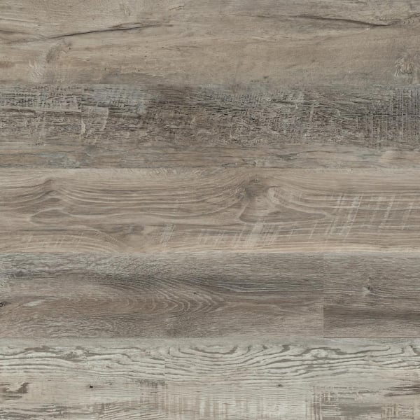 A&A Surfaces Take Home Sample - Odin Ash 12 MIL x 7 in. W x 7 in. L Click Lock Waterproof Vinyl Plank Flooring