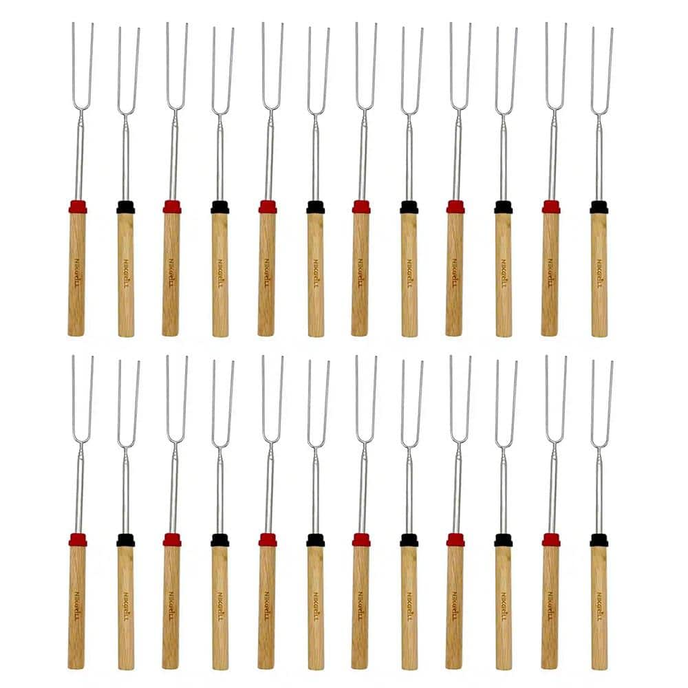 24-Piece Telescoping Roasting Stick Grilling Set price history on PriceWatchPro