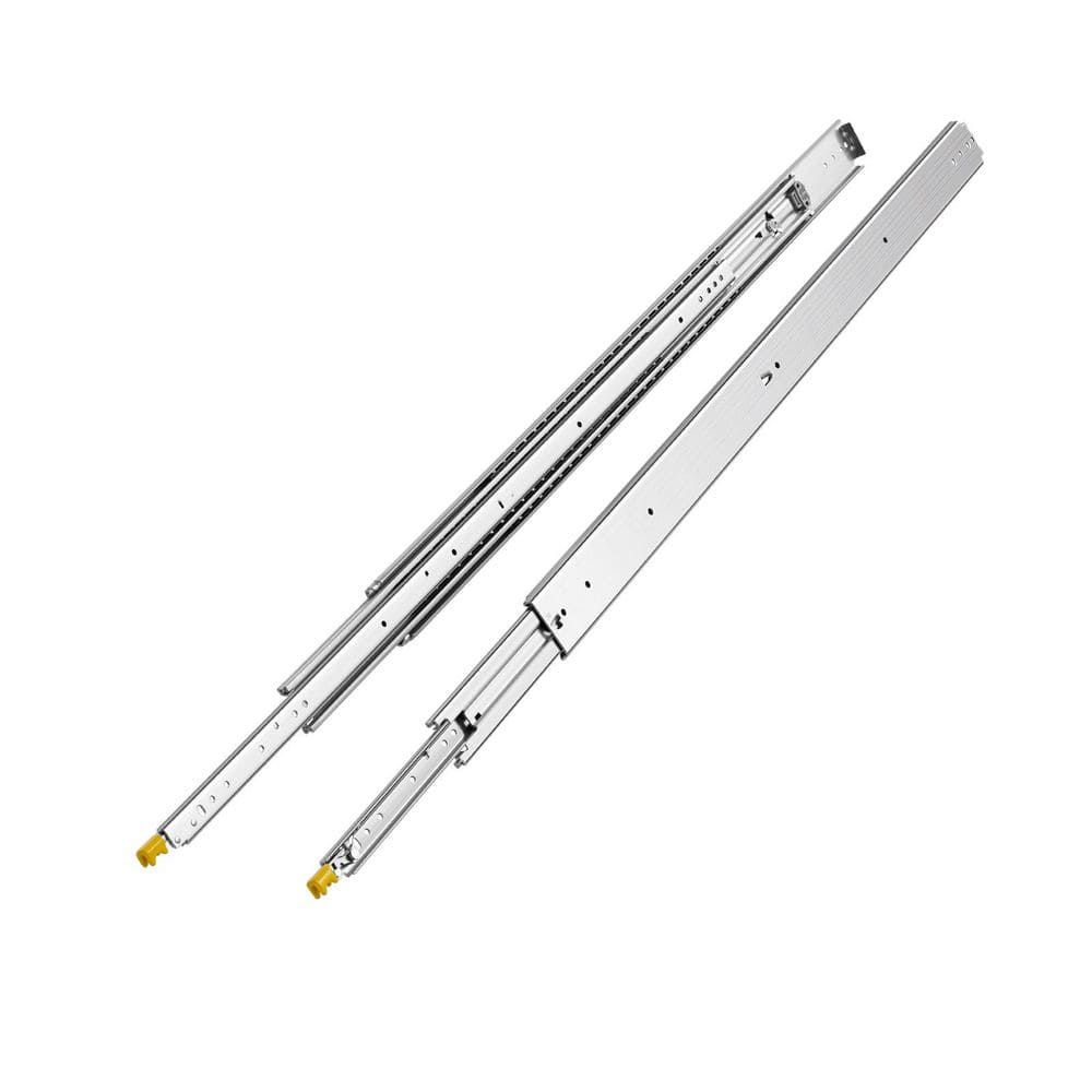 Full Extension Drawer Slides 52 in. Carbon Steel, Side Mount Heavy Duty Drawer Slides, 1-Pair for 500 lbs. 2025 Upgrade price history on PriceWatchPro