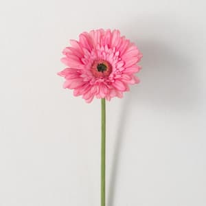 25 " Artificial Beautiful Pink Gerbera Daisy