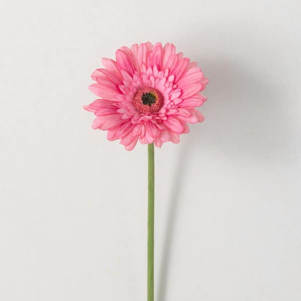 SULLIVANS 25 " Artificial Beautiful Pink Gerbera Daisy
