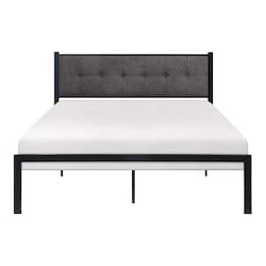 Lana Black Metal Frame Full Platform Bed