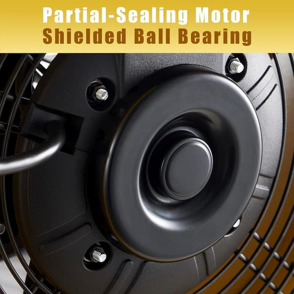 WOCK 16 Speeds High Velocity Drum Air Circulator Floor Fan