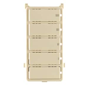 Decora Countdown Timer Switch Faceplate in Ivory