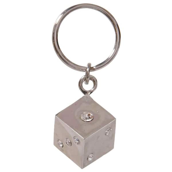 Hillman Jeweled Dice Key Chain (3-Pack) 701307 - The Home Depot