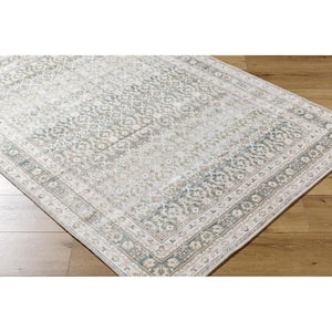 Our PNW Home Rainier Green Traditional 2 ft. x 12 ft. Indoor Area Rug