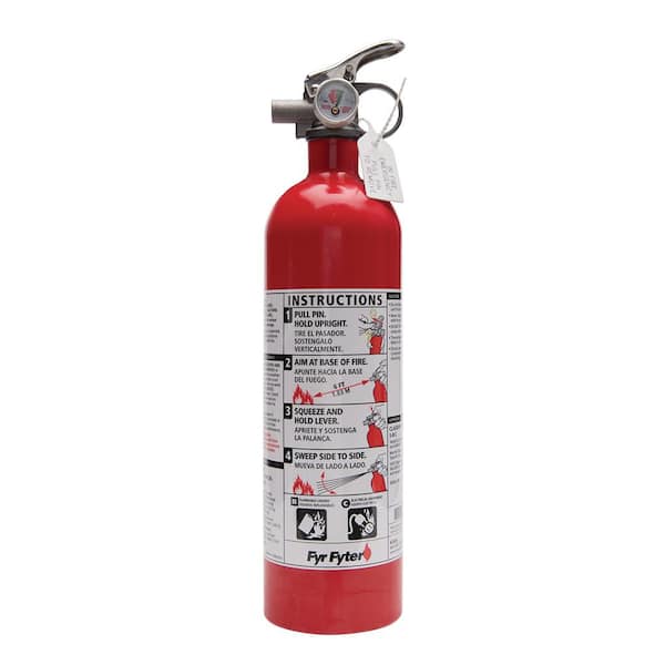 Kidde Dry Disposable Fire Extinguisher 5-b C Rated for sale online 