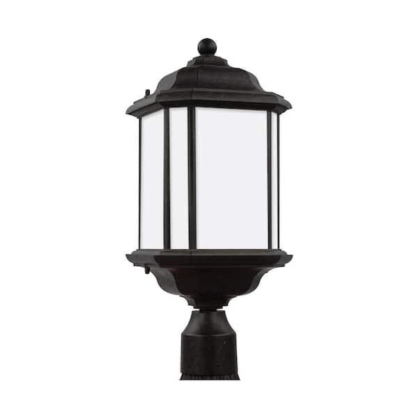 Kent 1-Light Oxford Bronze Post Lantern