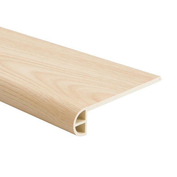 Malibu Wide Plank French Oak La Brea 0.944 in. Thickness x 4.527 in. Width x 94.48 in. Length Vinyl Flush Stair Nose Molding