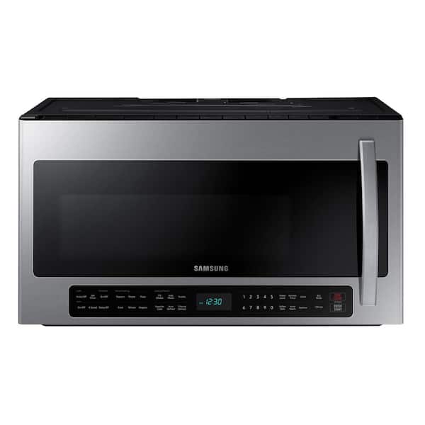 Samsung 2.1 cu. ft. Over-the-Range Microwave with Sensor Cook in Stainless Steel