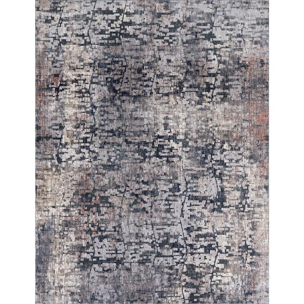 Sonoma Grey Tones 5 ft. 6 in. x 8 ft. 6 in. Area Rug